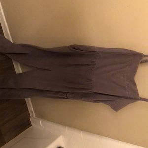 Anthropologie Grey Overalls